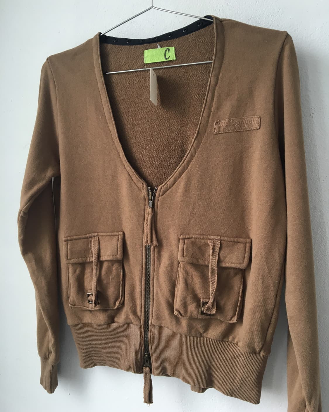 Pocket point cotton zip up 상품이미지4