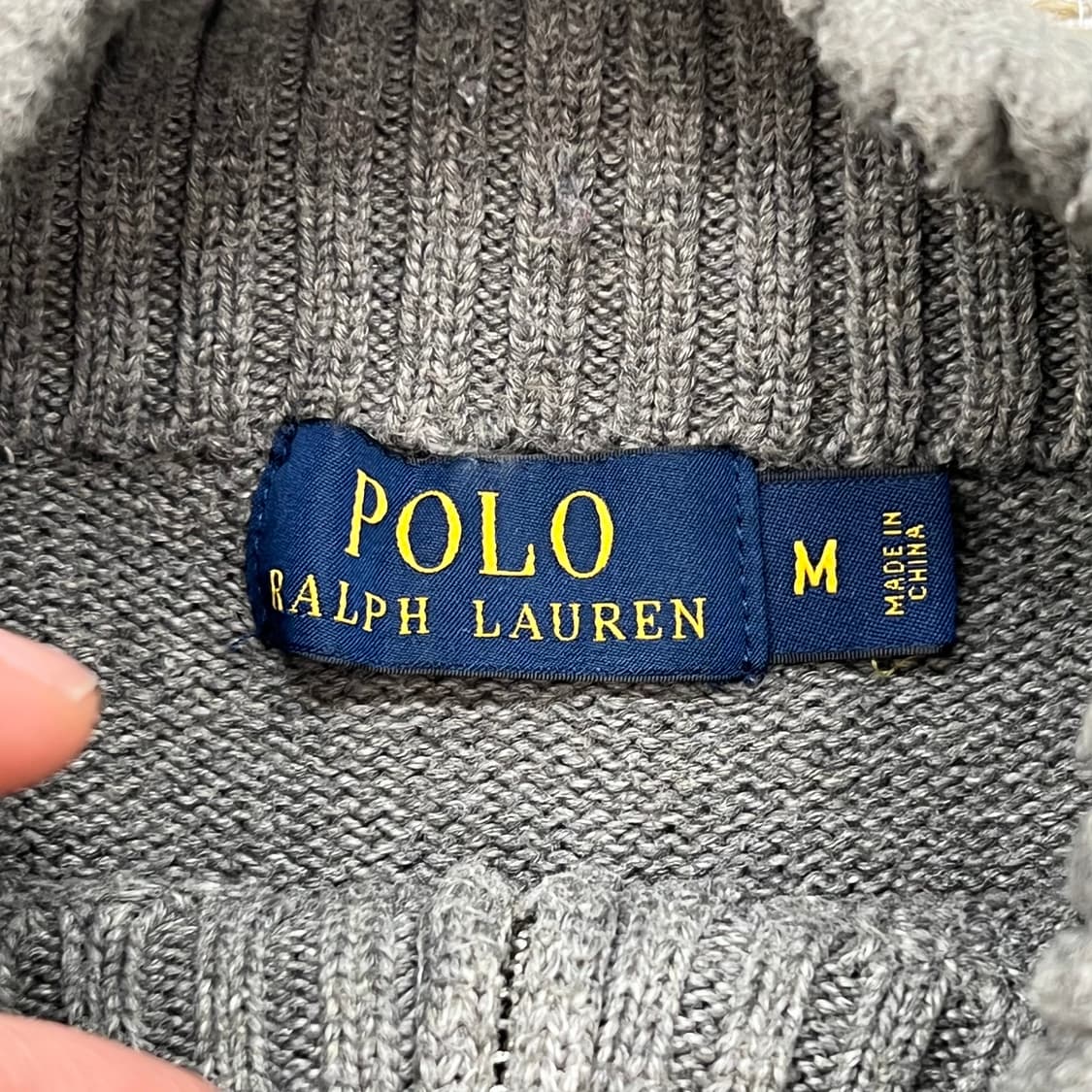 폴로 랄프로렌 반집업 니트 r2308 상품이미지5