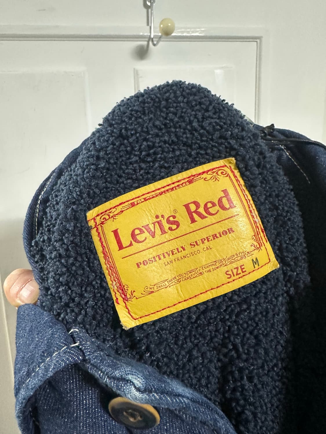 리바이스 레디 데님 롱코트 상품이미지3