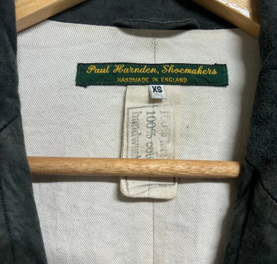 Paul harnden 폴 하든 샤모아 가죽 블레이저 상품이미지6