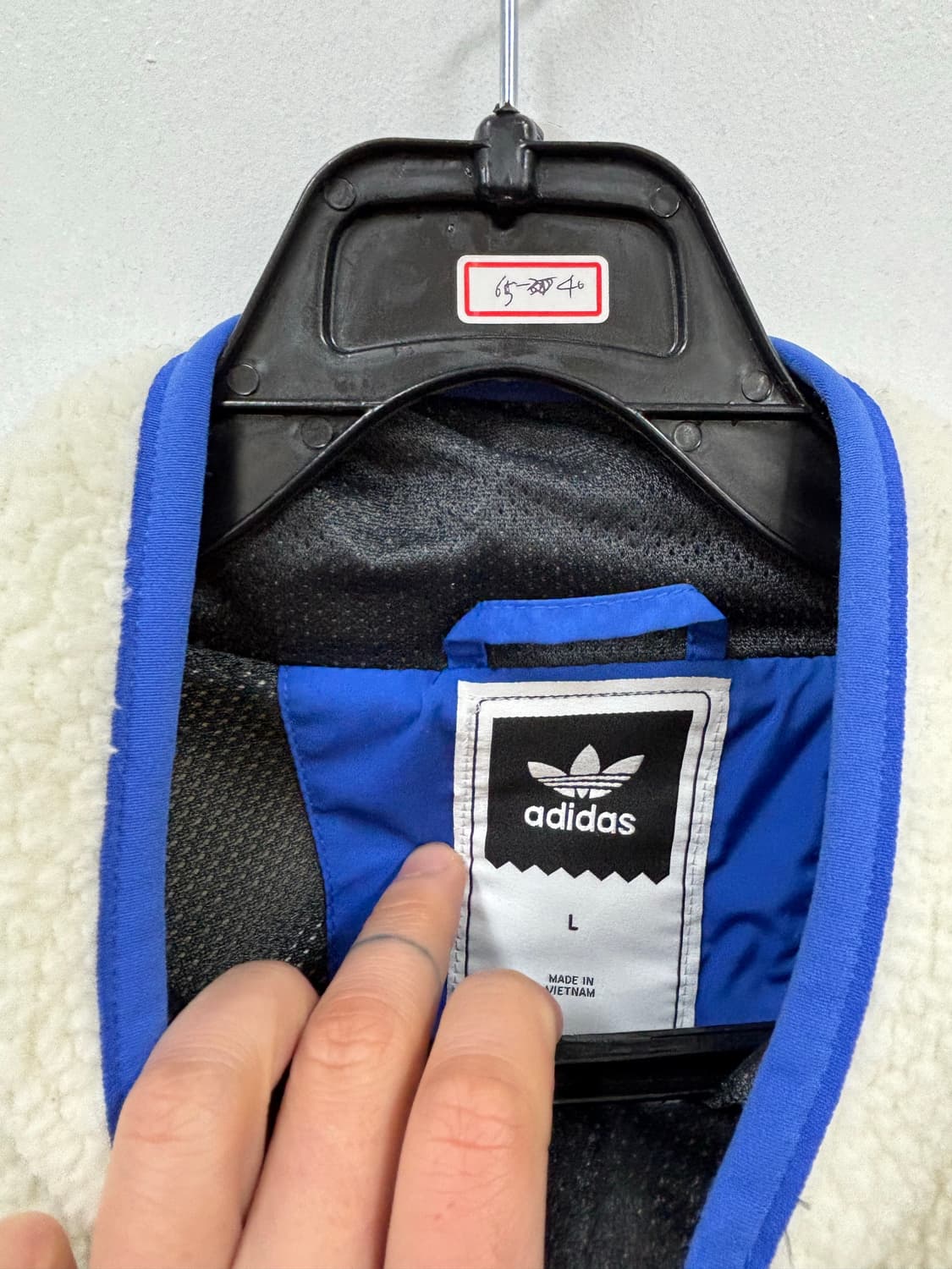 아디다스 쉐르파 양털 후리스자켓 상품이미지5