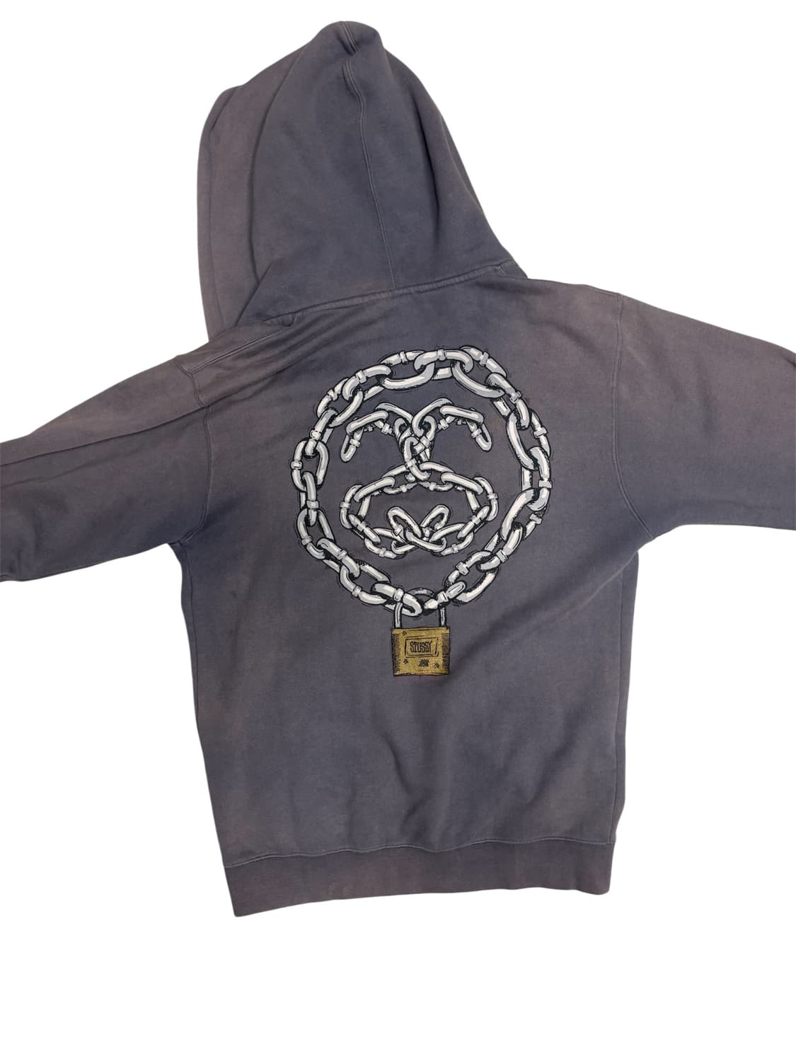 (L) 스투시 체인 갱 후드집업 상품이미지3