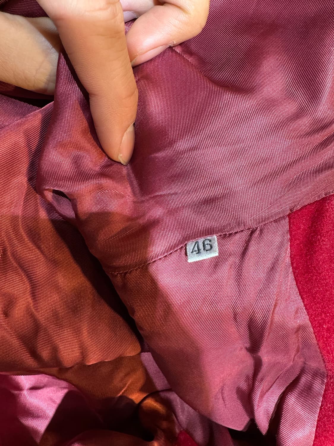 istante 레드 자켓 상품이미지7