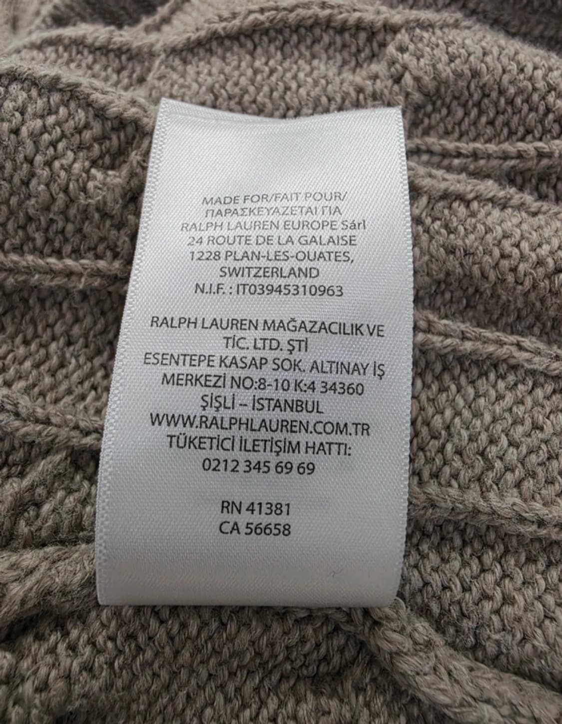폴로 랄프로렌 케이블 니트 조끼 신형 100 상품이미지9