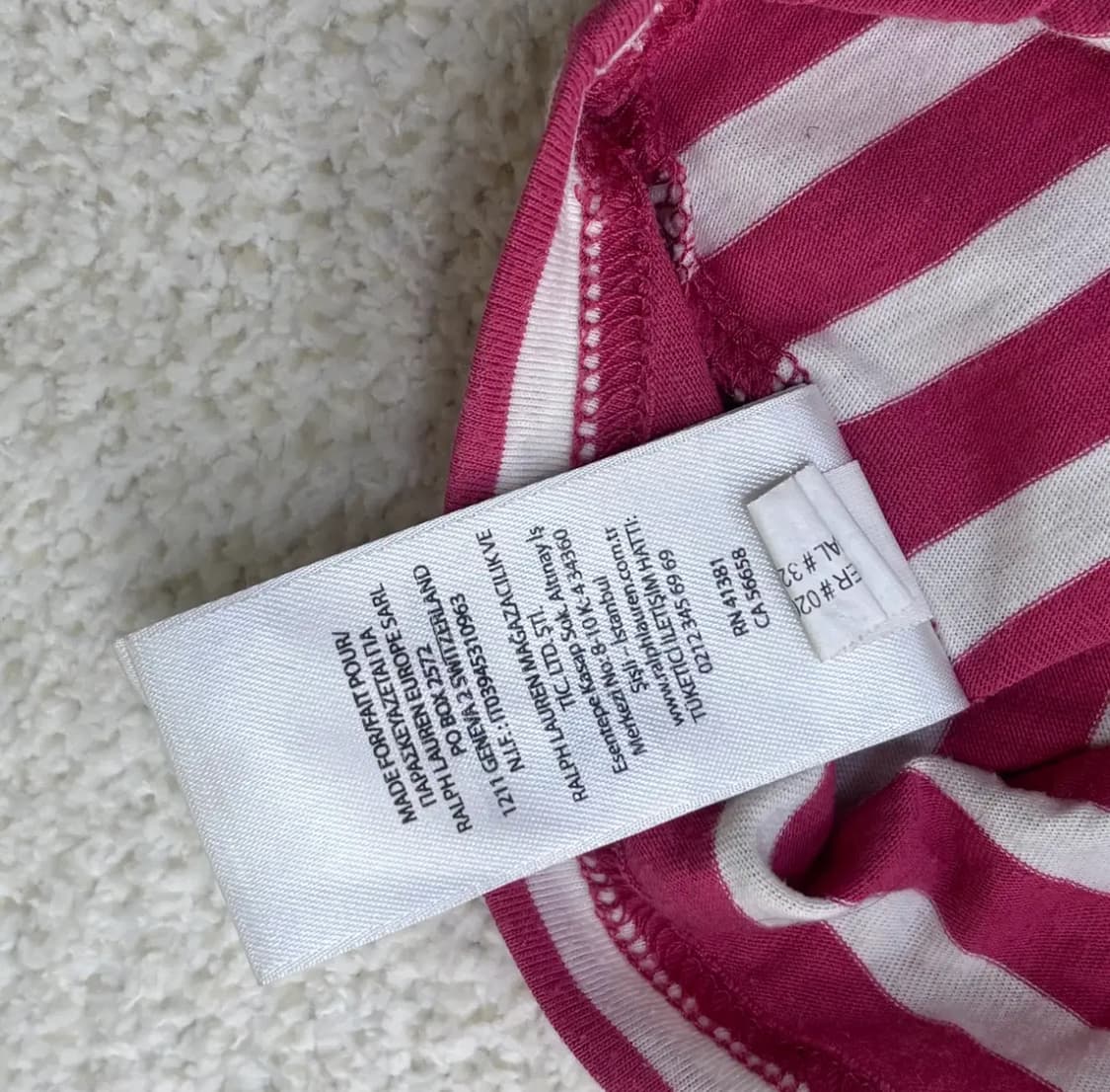 120 폴로랄프로렌 키즈 반팔 티셔츠 0303E 상품이미지5