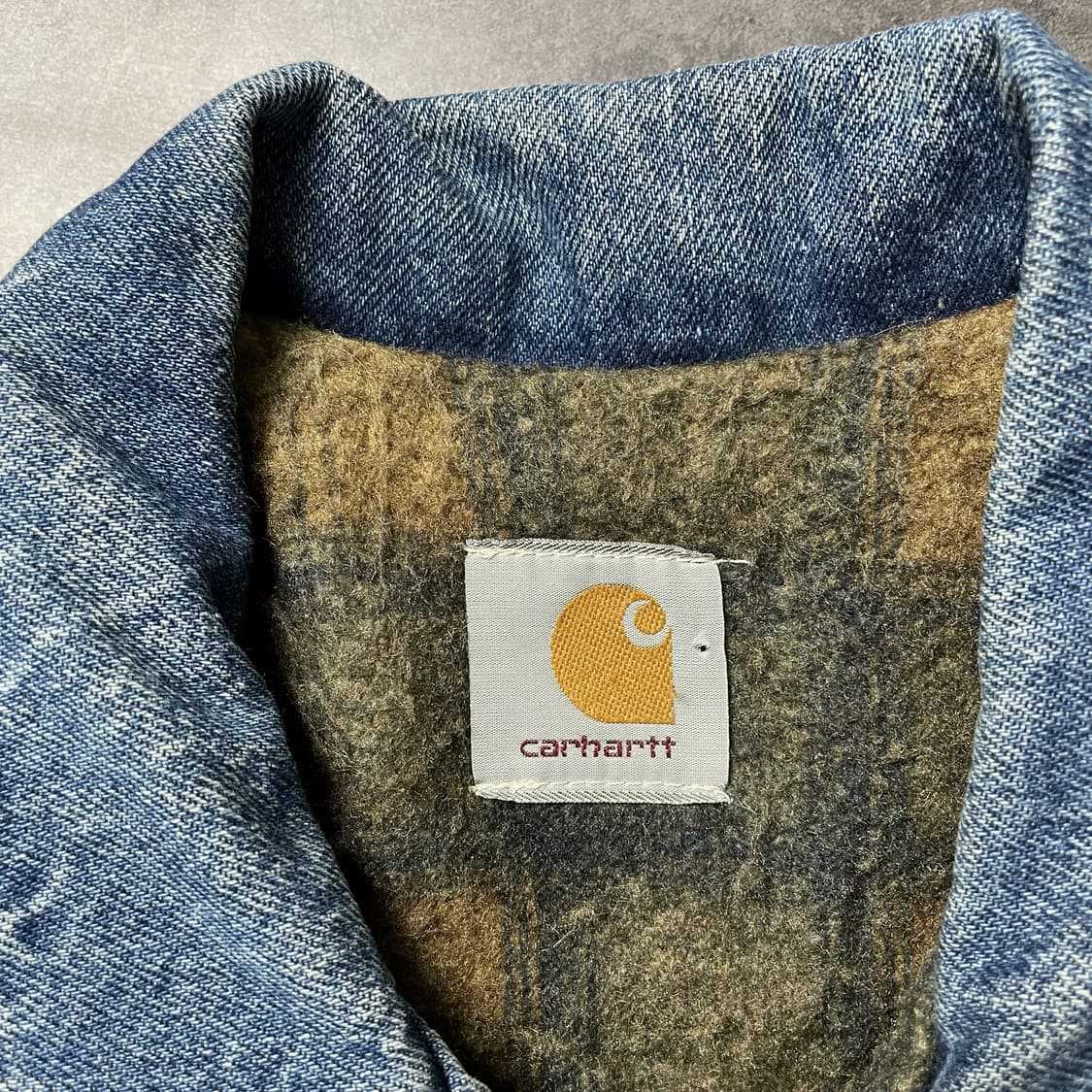 CARHARTT 칼하트 빈티지 데님 자켓 A00358 상품이미지10