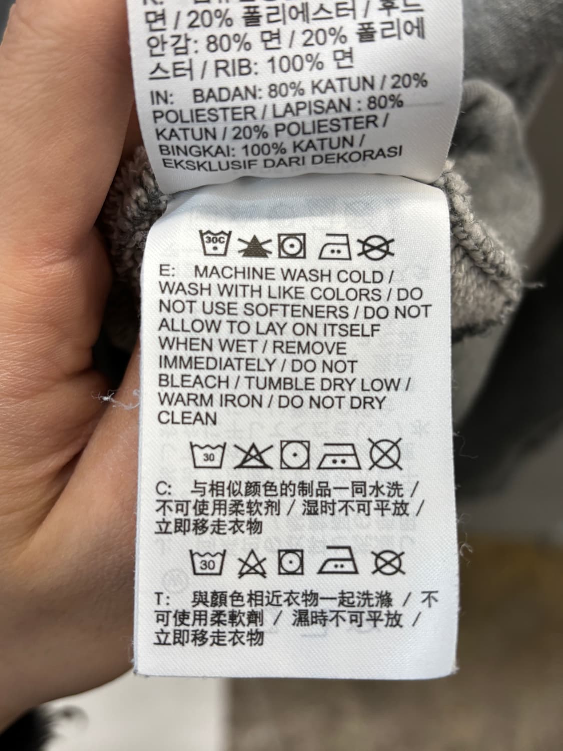 나이키 리버풀 FC 헤리티지후드티 회색 S 상품이미지5