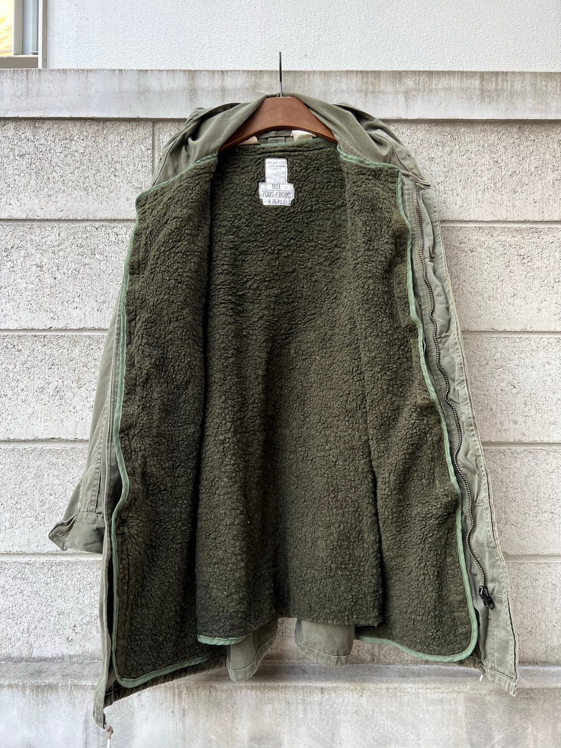 1960s FRENCH ARMY M-64 오리지널개파카 모즈파카 상품이미지6