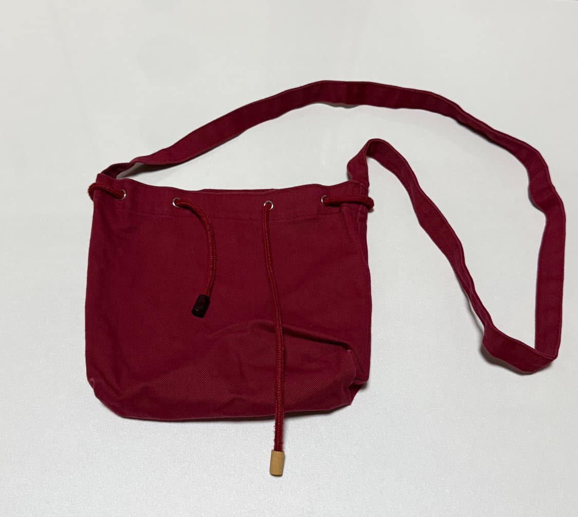 여밈 복조리 크로스백 가방 레드 상품이미지2