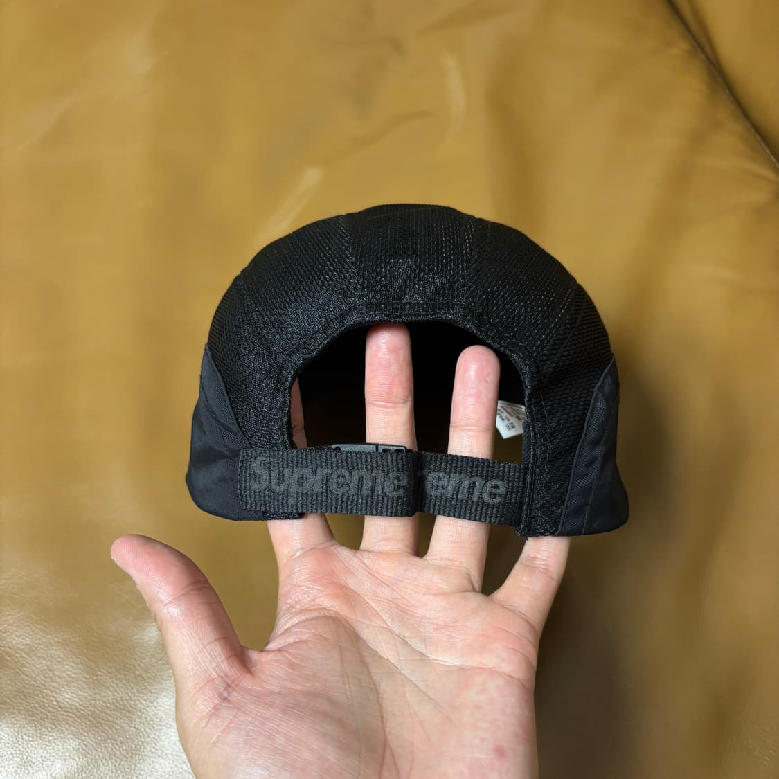 Supreme x Nike 슈프림x나이키 트레일 블랙 러닝 캠프캡 모자 상품이미지8