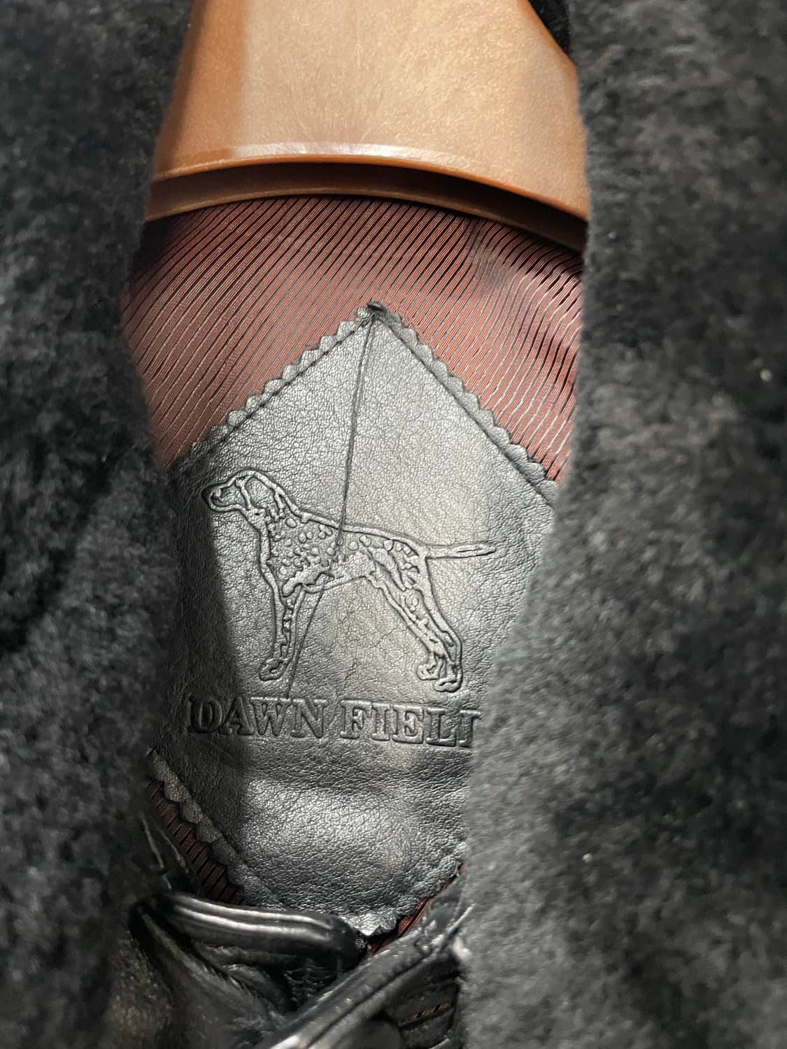 빈티지 블랙 레더자켓 (퍼 탈부착가능) H1199 상품이미지6