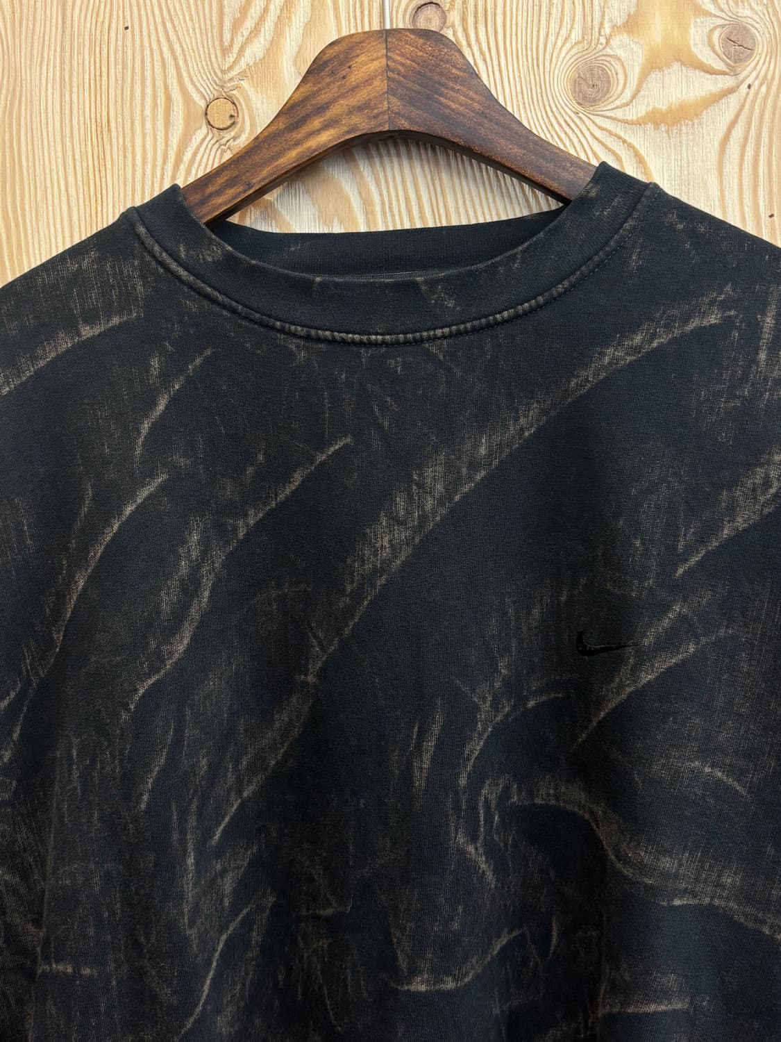 나이키 블리치 프린트 로고 맨투맨 상품이미지2