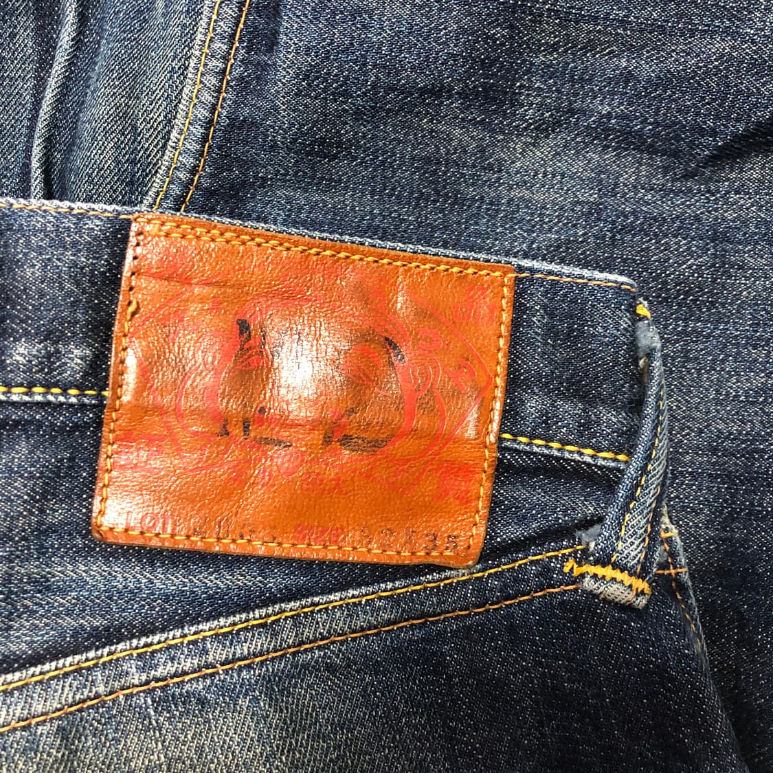 에비수 재팬 오리지널 셀비지 데님팬츠  상품이미지8