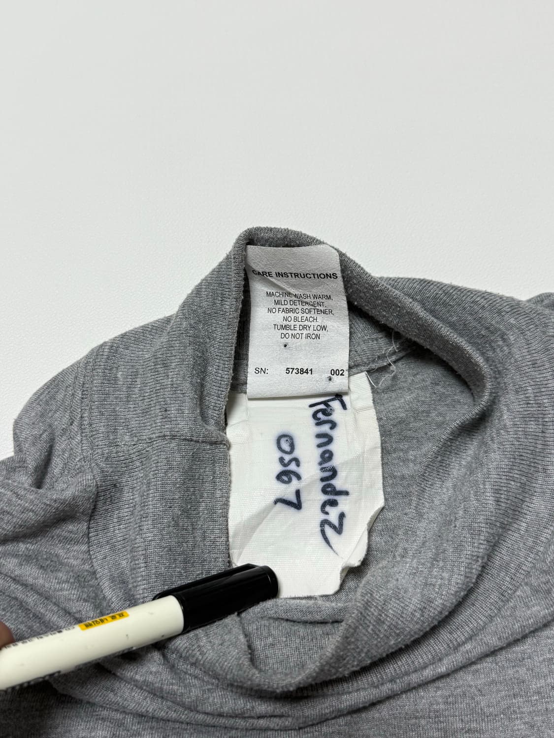 90s-00s 미국빈티지 us army IPFU 모크넥 롱슬리브 상품이미지5