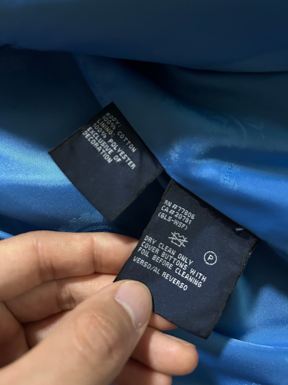 00s 타미힐피거 코듀로이 테일러드 블레이저 상품이미지7