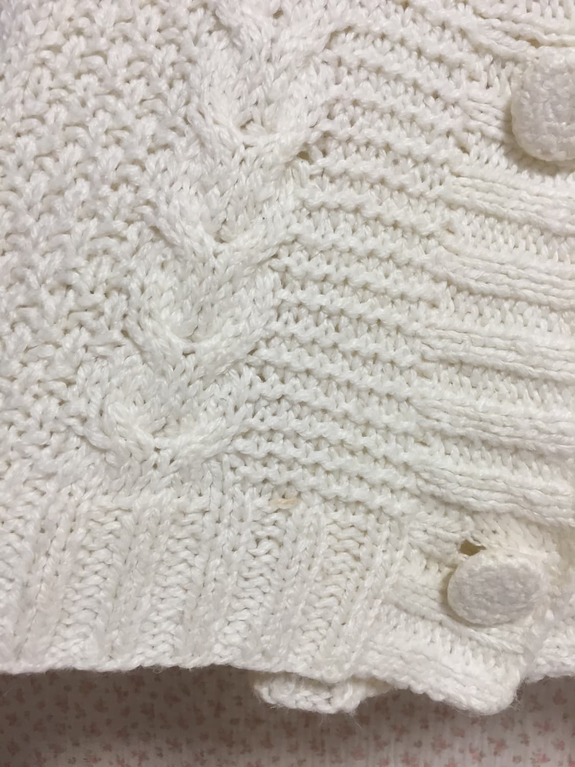 빈티지 모리걸 사와코 니트 가디건 상품이미지5