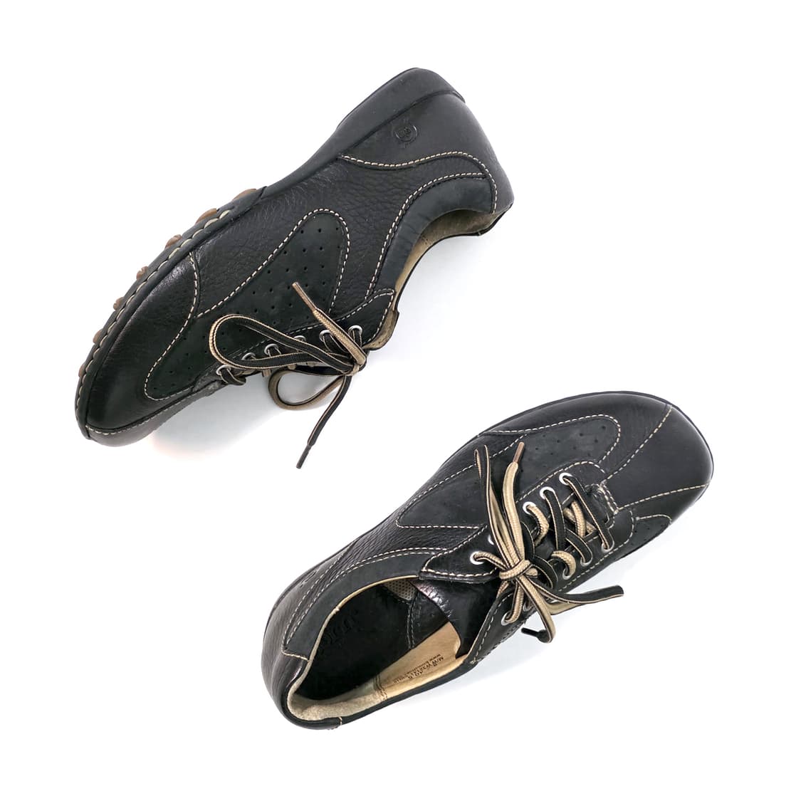 [40.5] 본 호크아이 레이스업 슈즈 블랙 상품이미지4