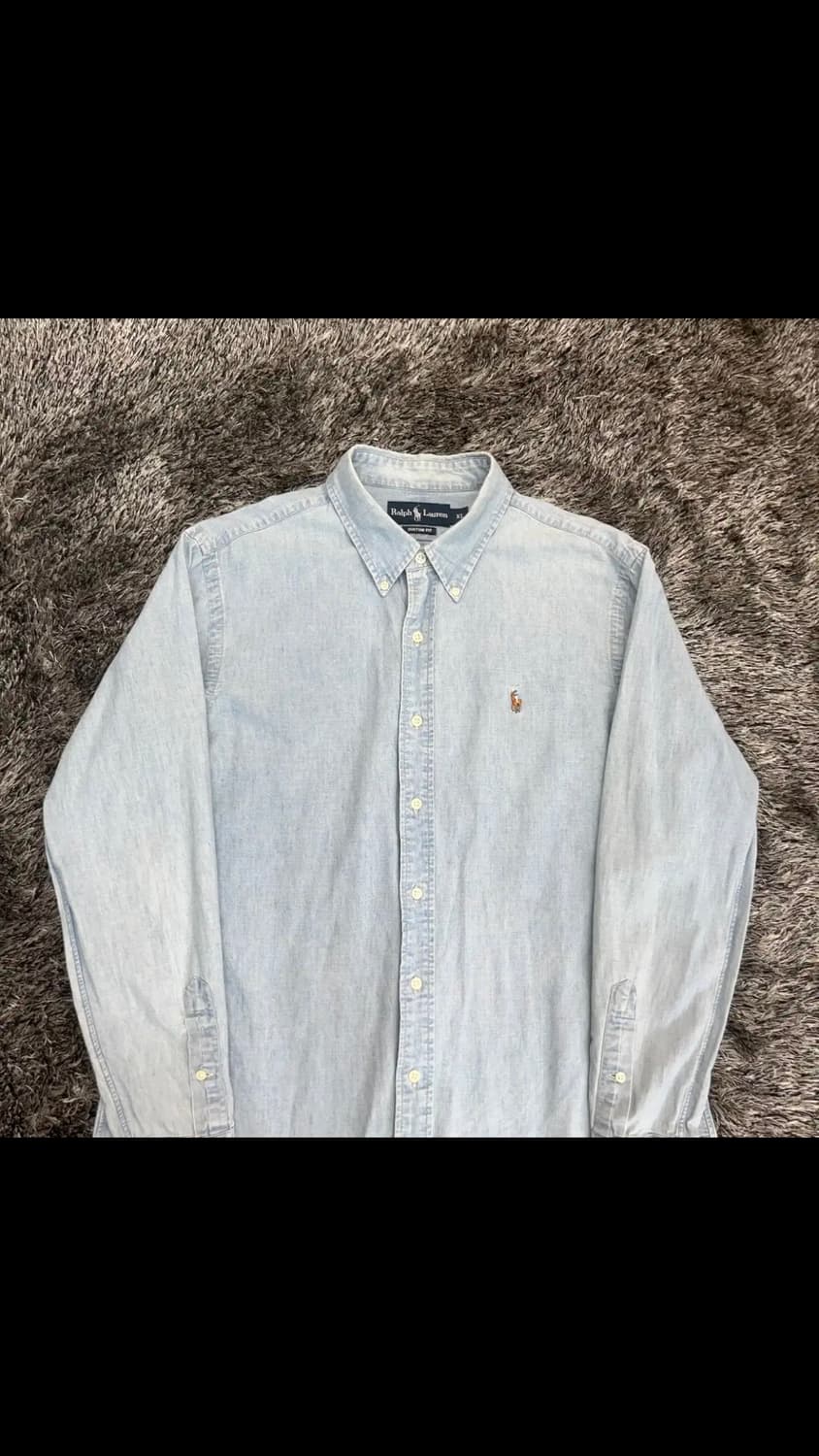 폴로 청셔츠 (XL) 상품이미지2