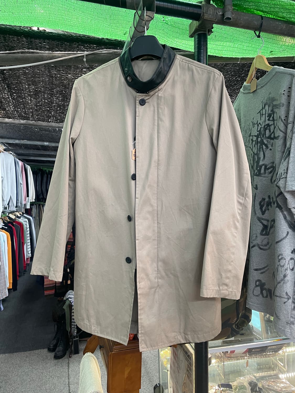 엠포리오 아르마니 양가죽 롱자켓 상품이미지1