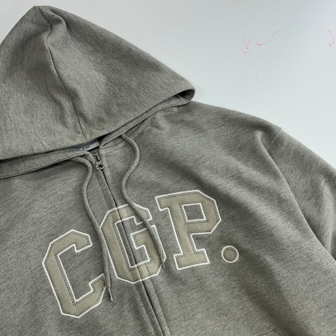 Codegraphy 코드그라피 2-way 그레이후드집업  상품이미지4