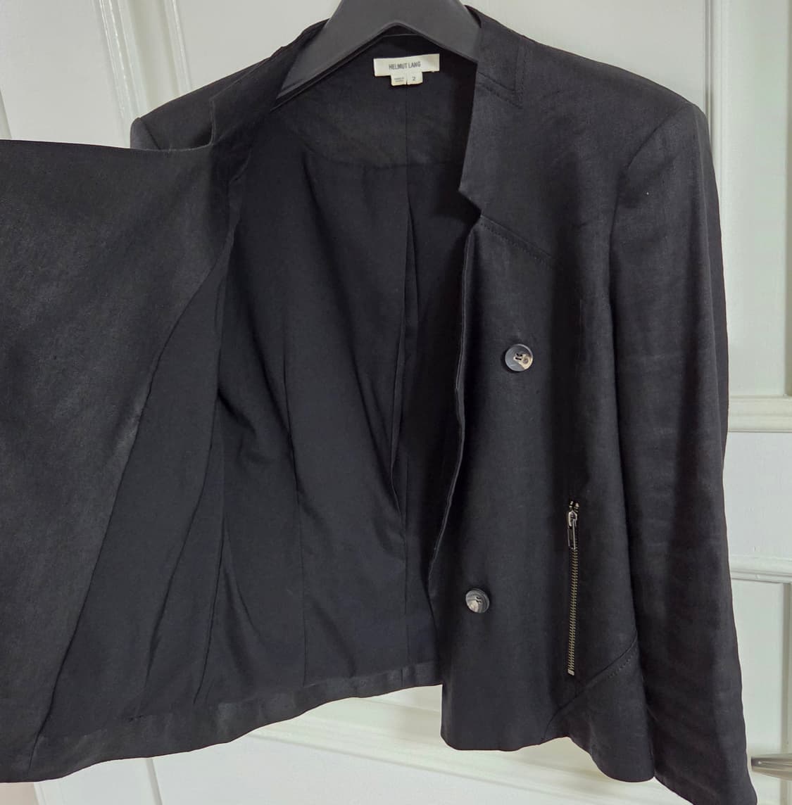헬무트랭 검정 블레이저 입니다 상품이미지4