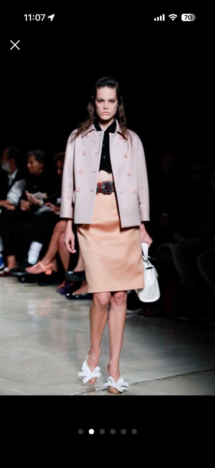 미우미우 컬렉션 피스 스커트 상품이미지2