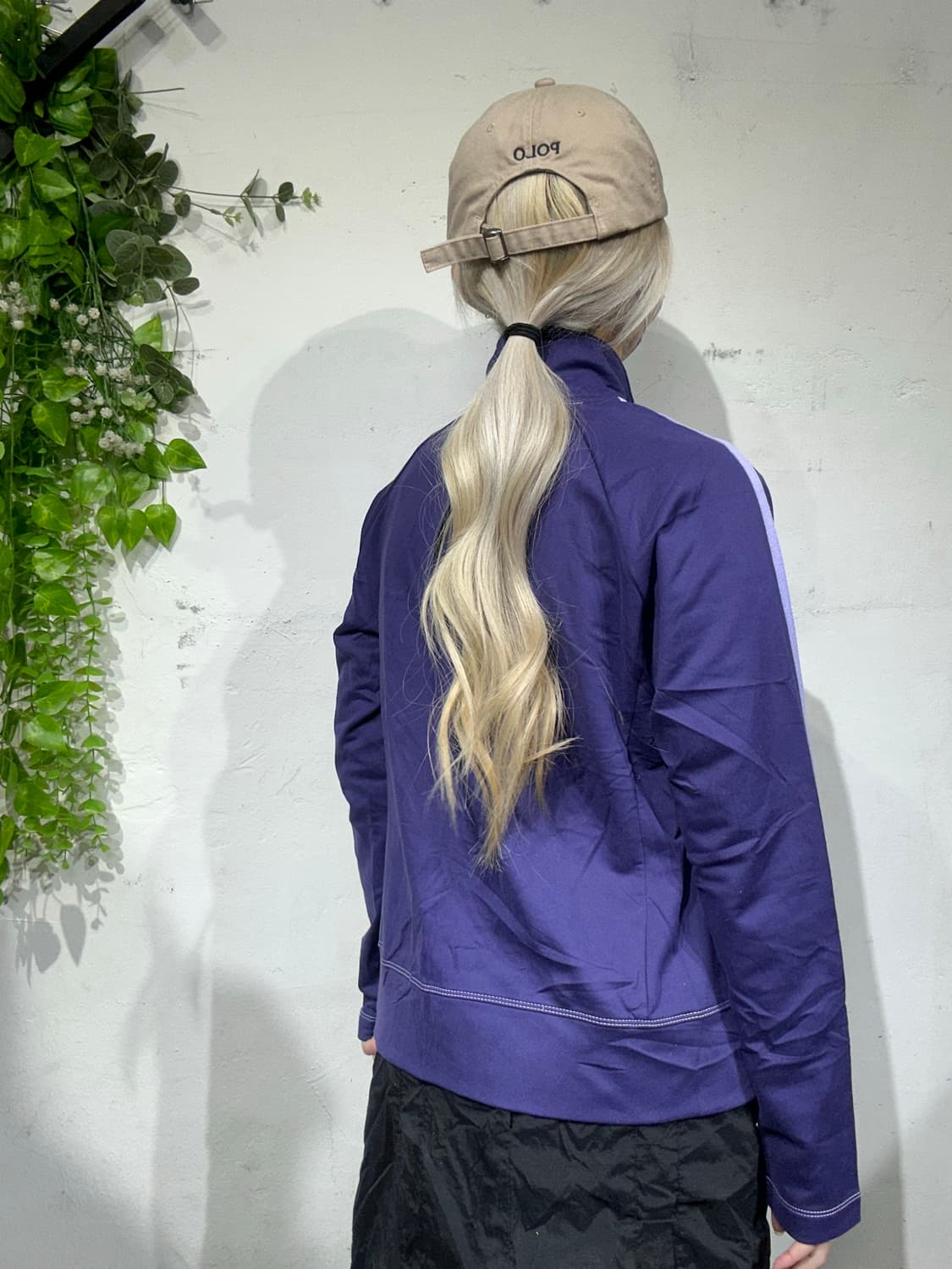 00s 나이키 퍼플 골프 사이드 라인 트랙탑 져지 90 상품이미지3