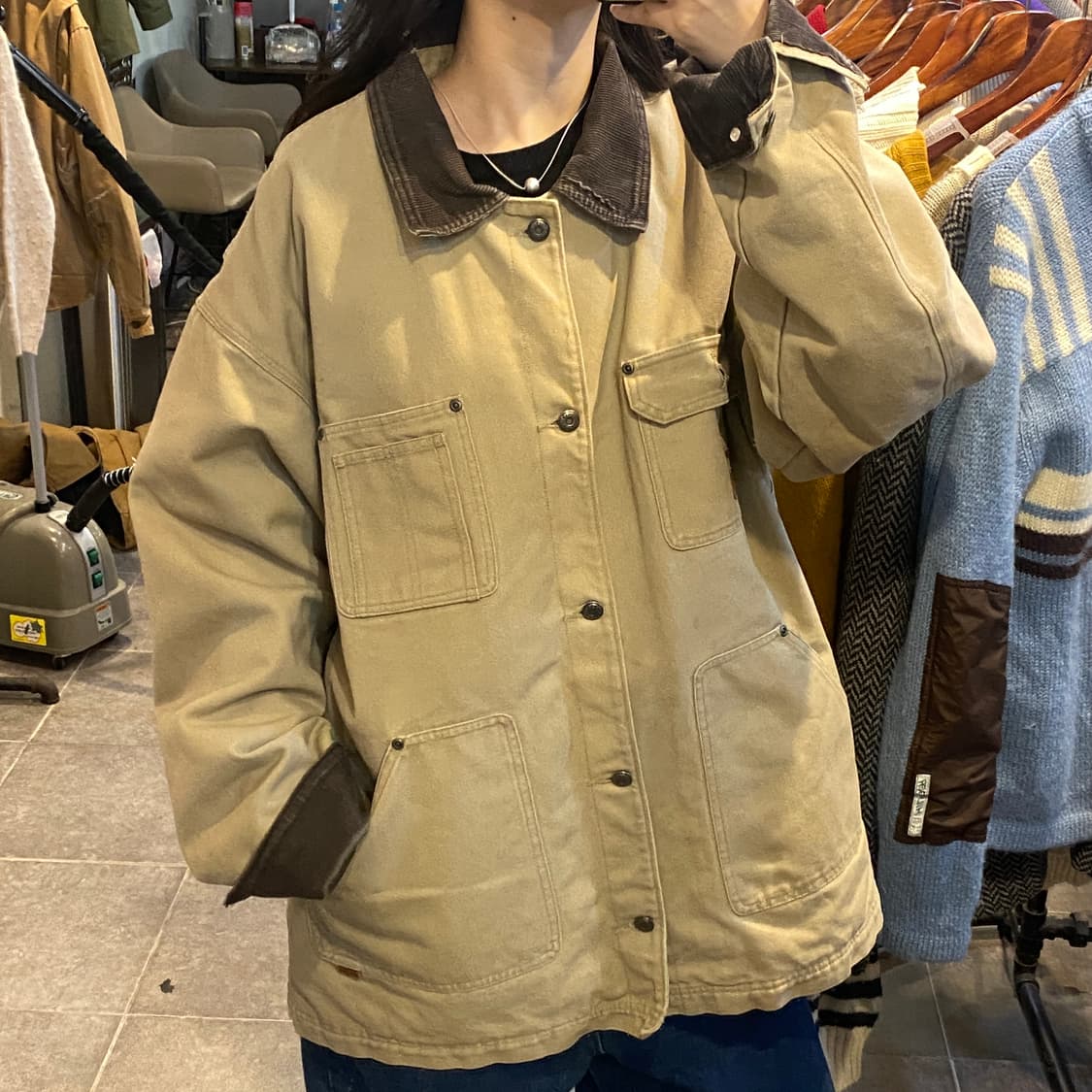 [NO.9] VTG 카라 워크자켓 상품이미지2