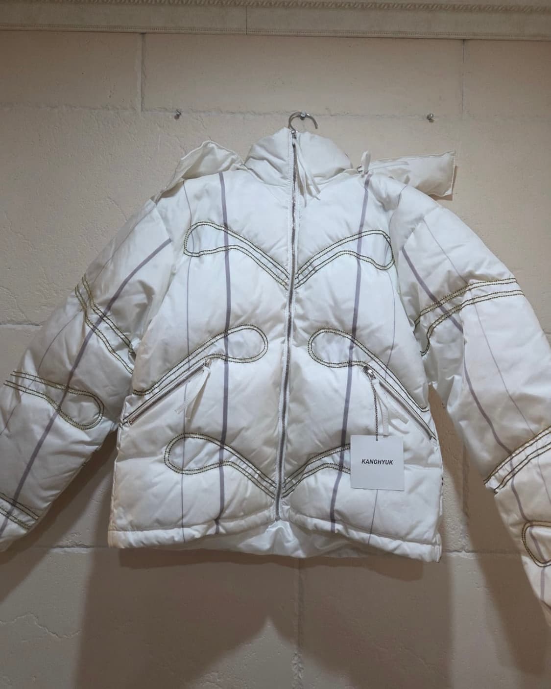 [유일매물] 강혁 퀼팅 에어백 구스다운 패딩 상품이미지2