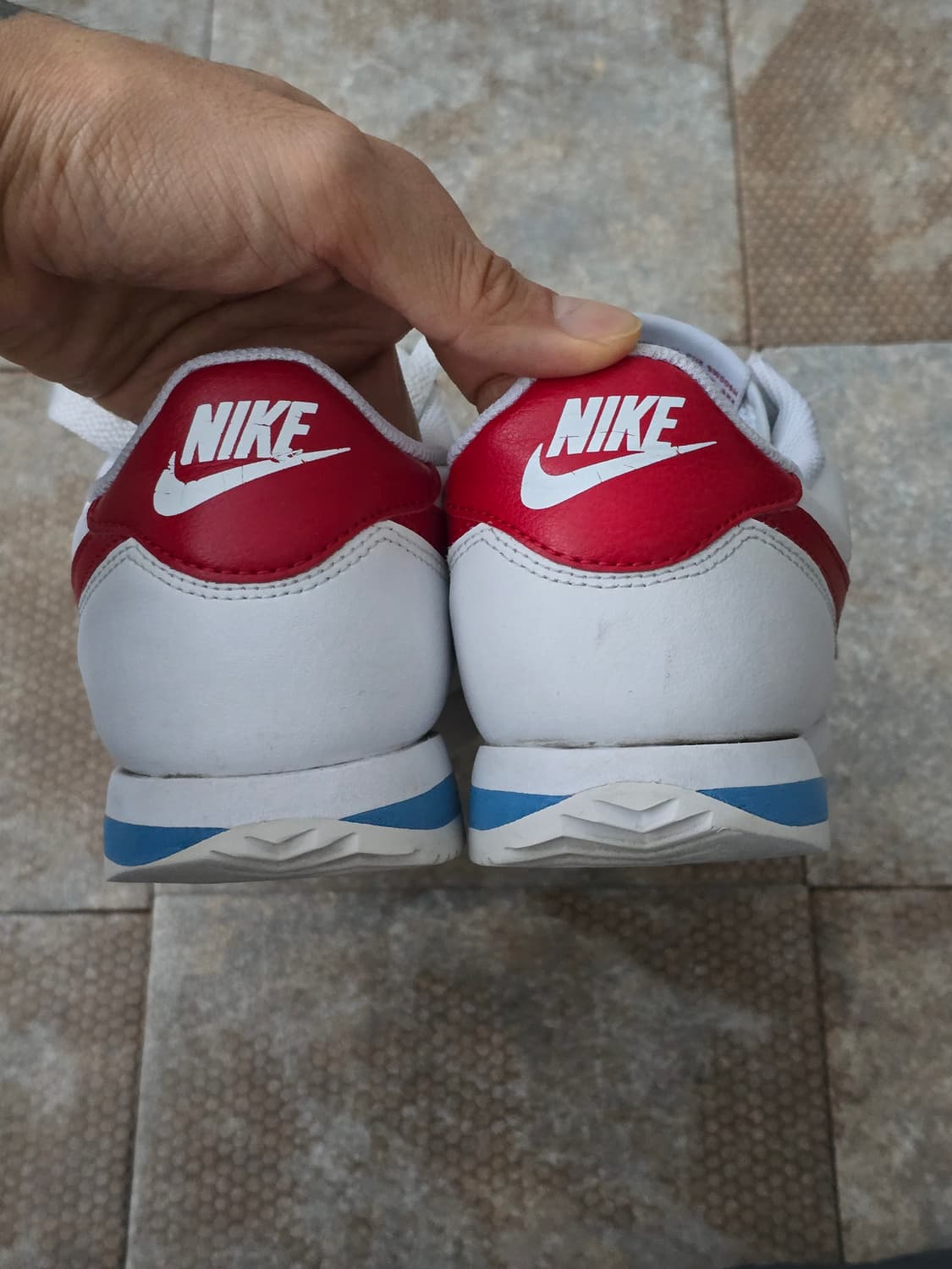 (265)나이키 코르테즈 레더 바시티 레드 상품이미지9