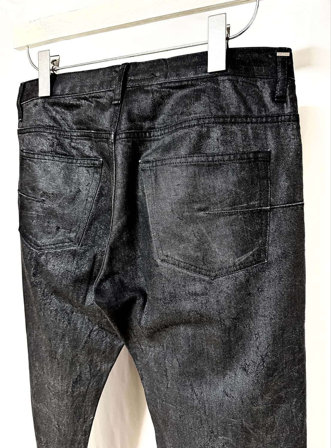Dior Homme 06s Crashed Waxed Denim Pants 상품이미지7
