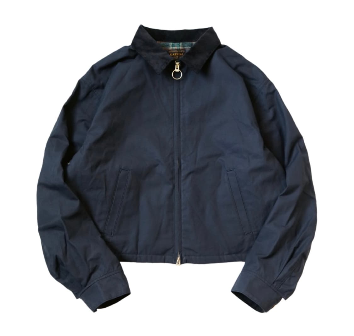 캐피탈 코튼 웨더 오일 코팅 드리즐리 자켓 L 상품이미지1
