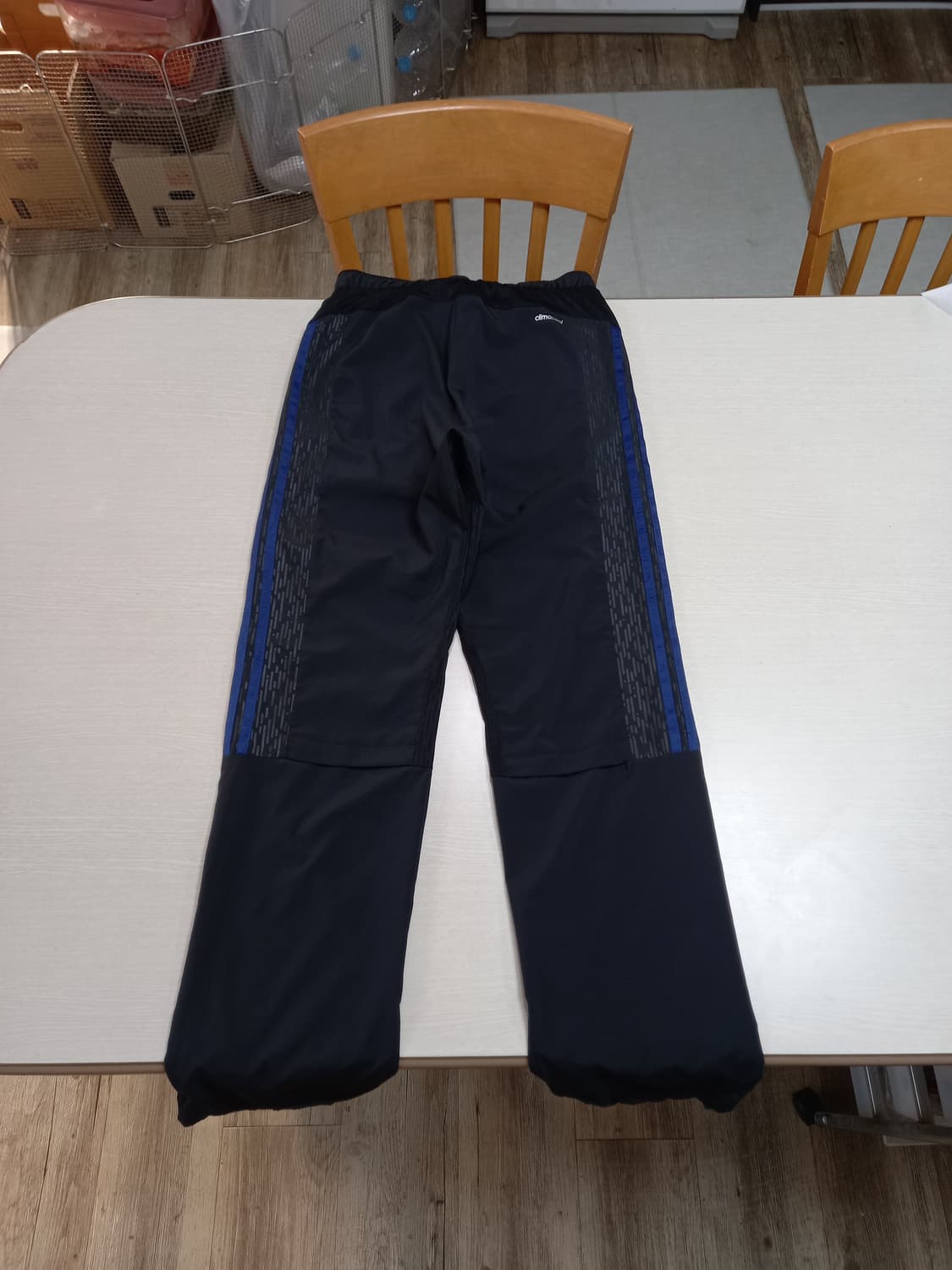 30 adidas 봄여름용 밴딩 스판 트레이닝하의 블랙 30-237 상품이미지2