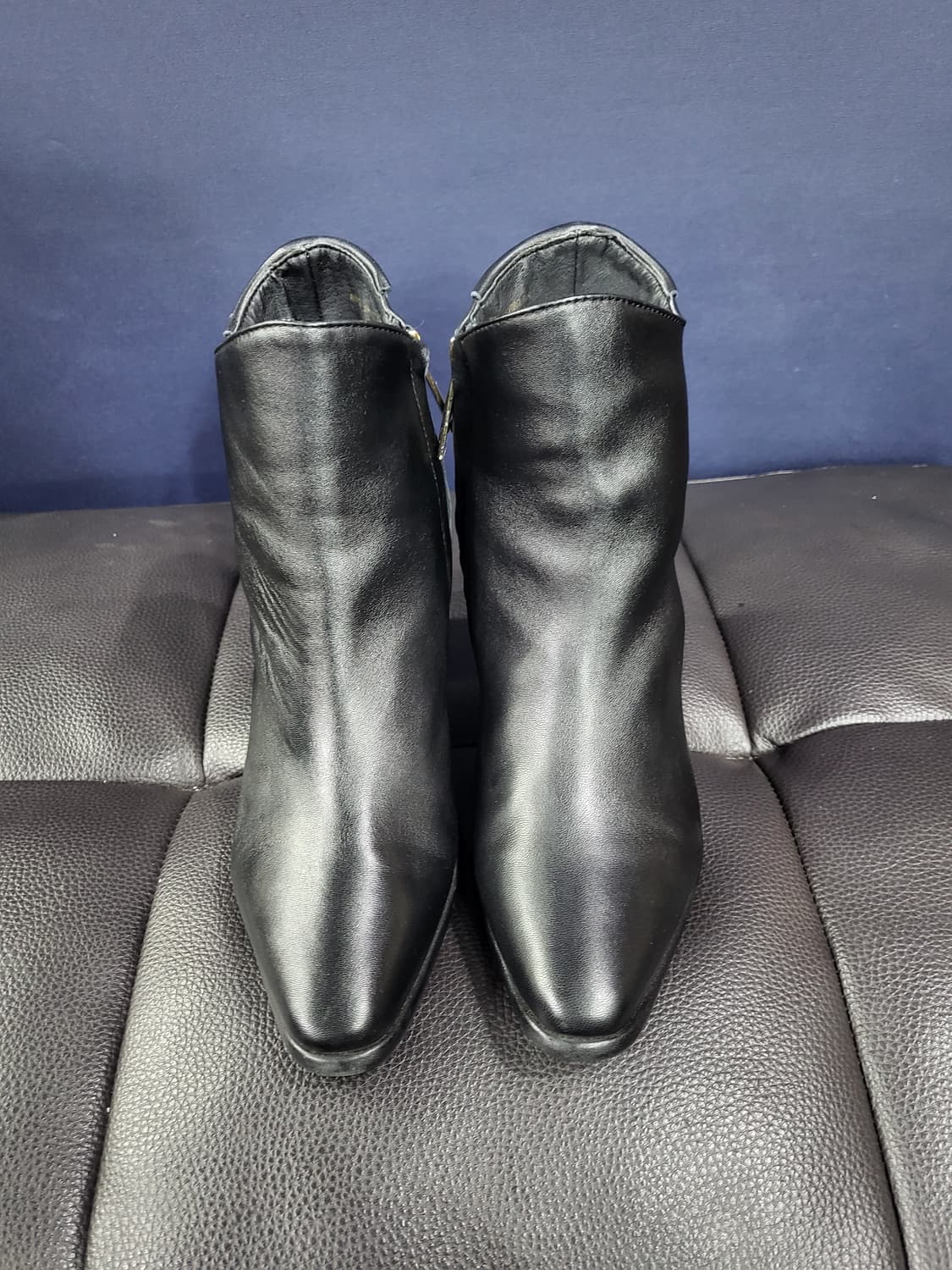 레이크넨 양가죽 앵글부츠 상품이미지1