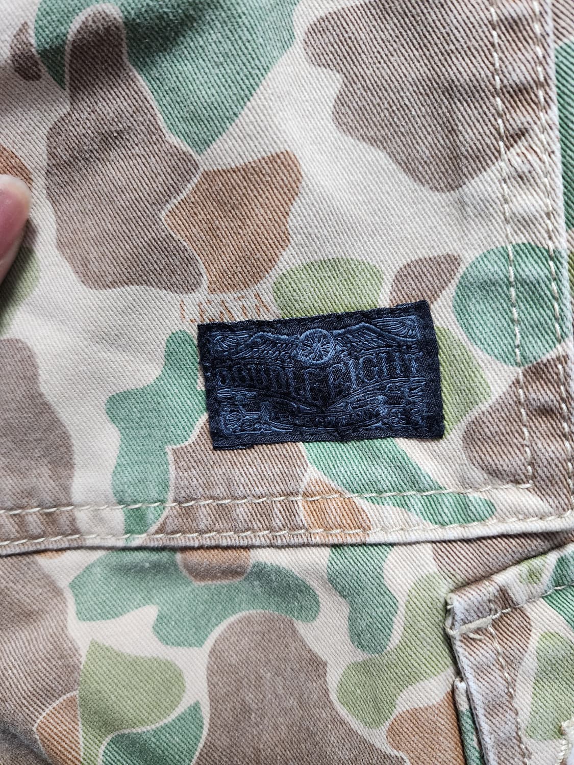 LEATA 리타 카모플라쥬 카고 바지 상품이미지3