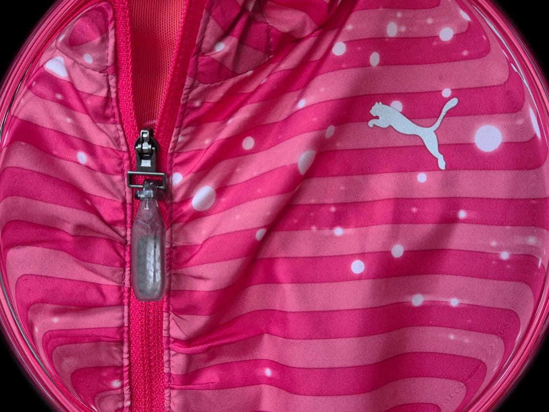 PUMA 00s milky-white Dot hoodie zip-up 상품이미지2