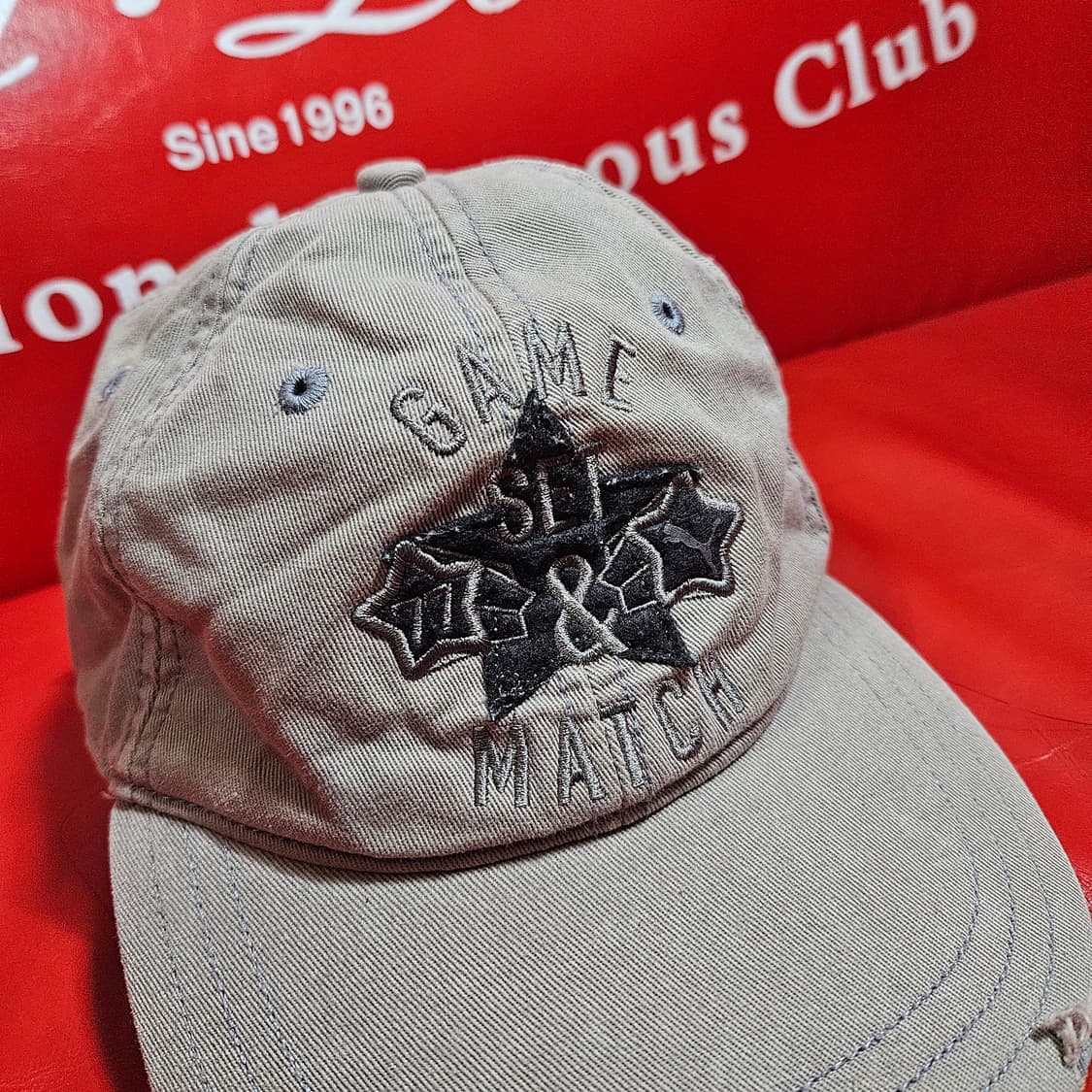 푸마(Puma) Game Set Match 워시드 볼캡 Free 상품이미지2