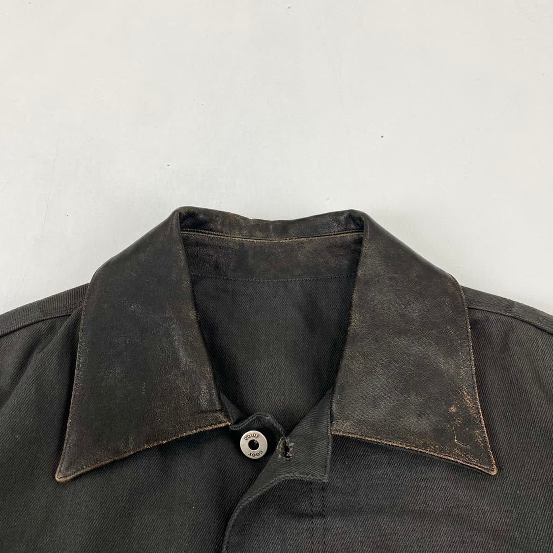 쿠어 레더 패치 워크 필드 자켓 (110) 상품이미지4