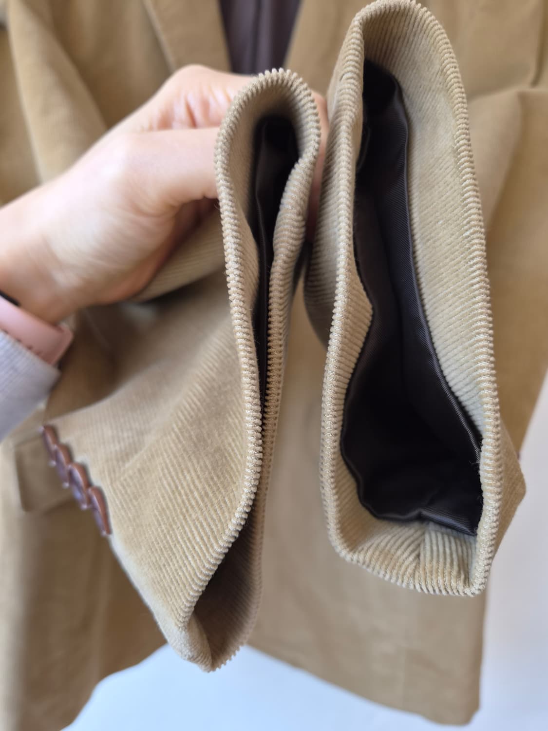 갤럭시라이프스타일 남성 코듀로이자켓 105사이즈 상품이미지5