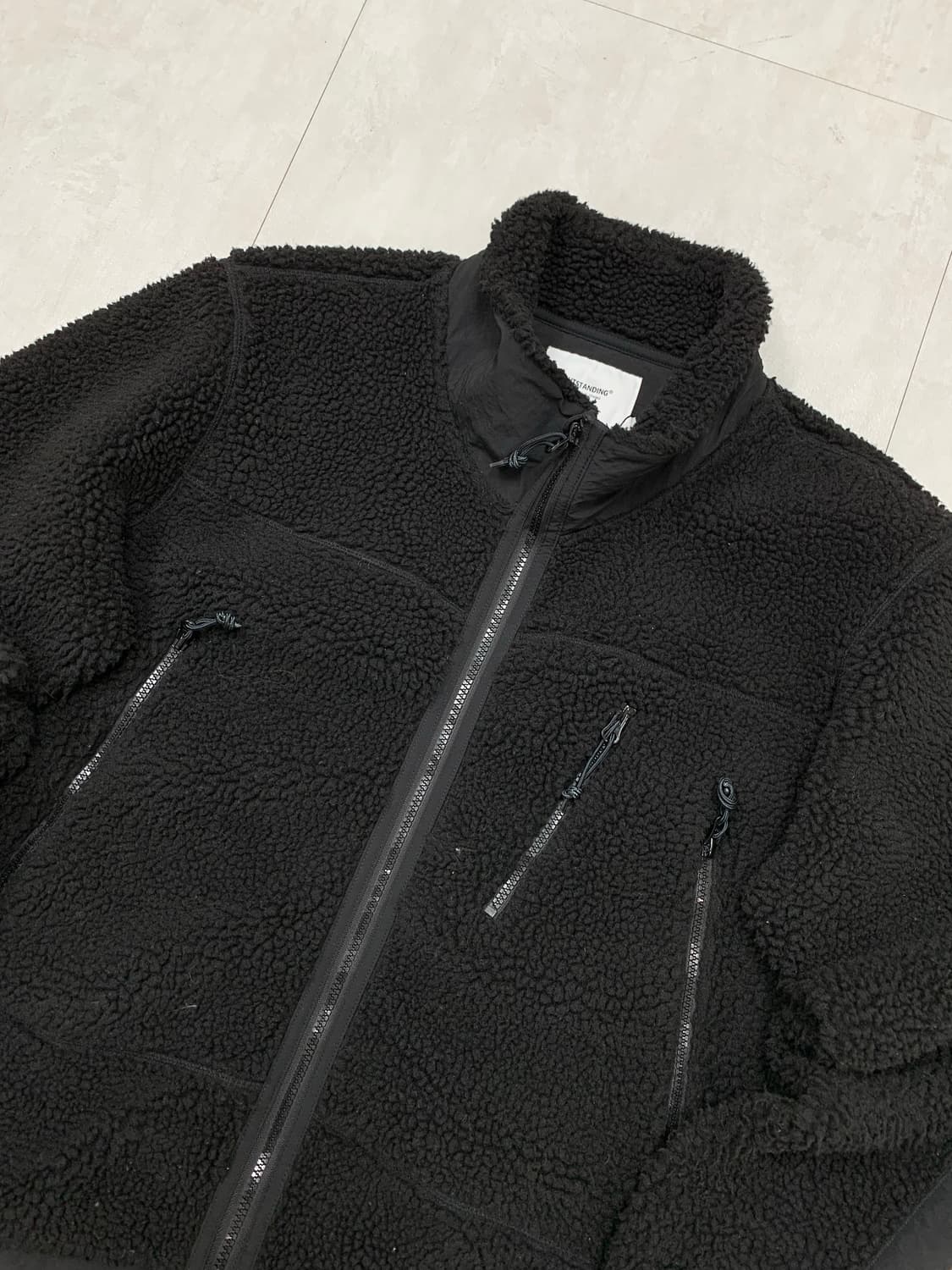 outstanding 블랙 폴리스 자켓 #459 상품이미지2