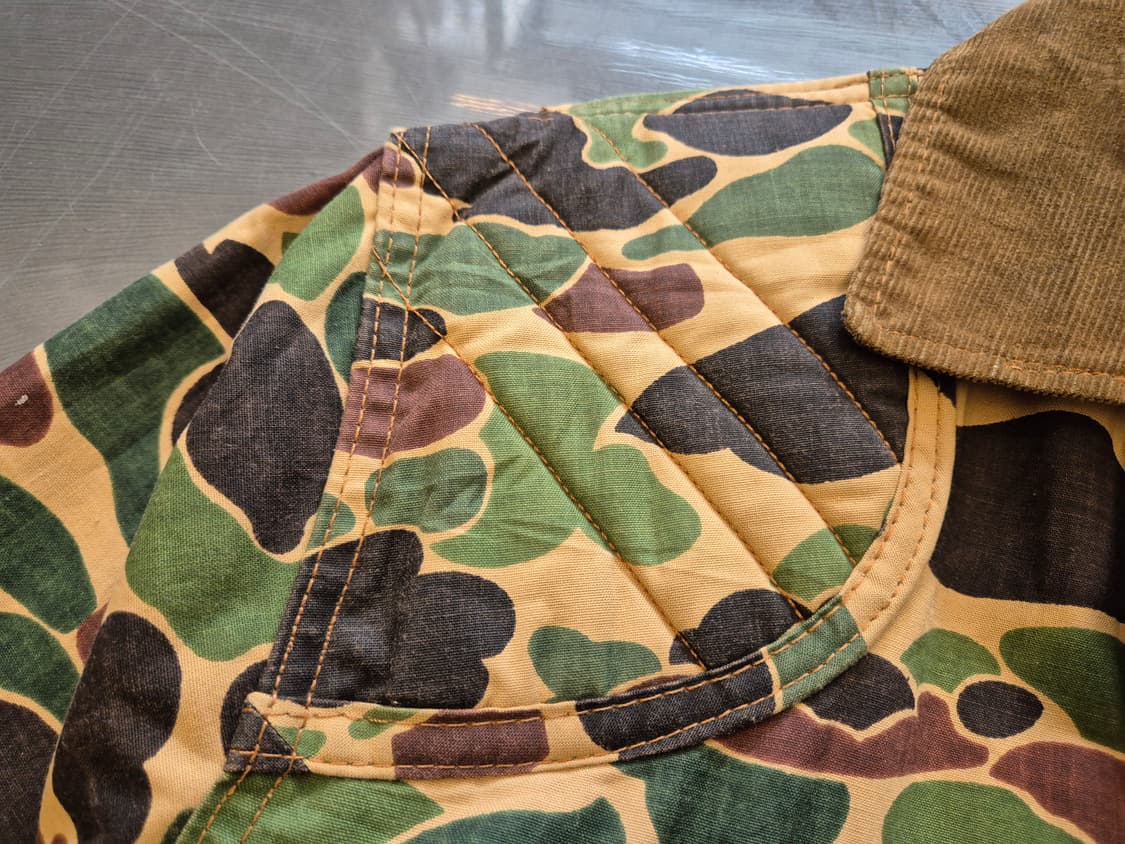 80s SAFTBAK 덕 카모 헌팅 자켓 상품이미지6