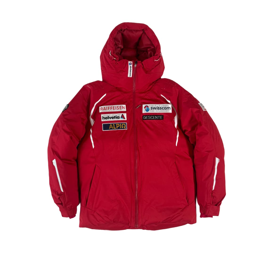 데상트 아우디 스키 구스다운 패딩 대장급 XL 상품이미지2