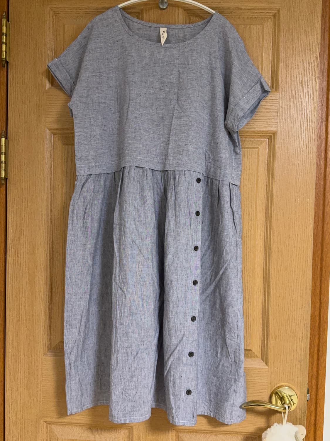 빈티지 반팔 원피스 상품이미지1