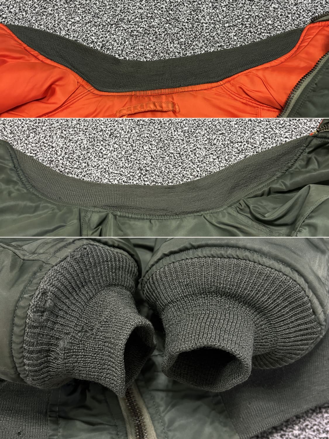 60s 오리지널 ma-1 자켓 D타입 상품이미지7