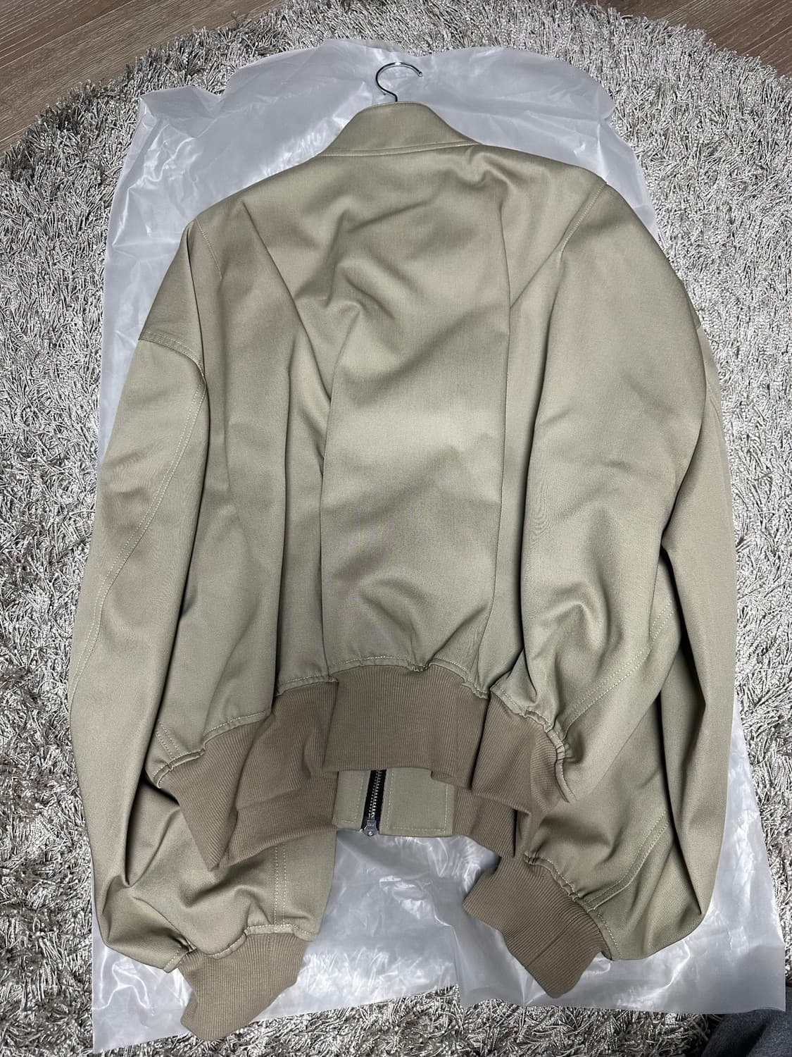 [1] GLESS 글레스 해링턴 자켓 베이지 상품이미지3