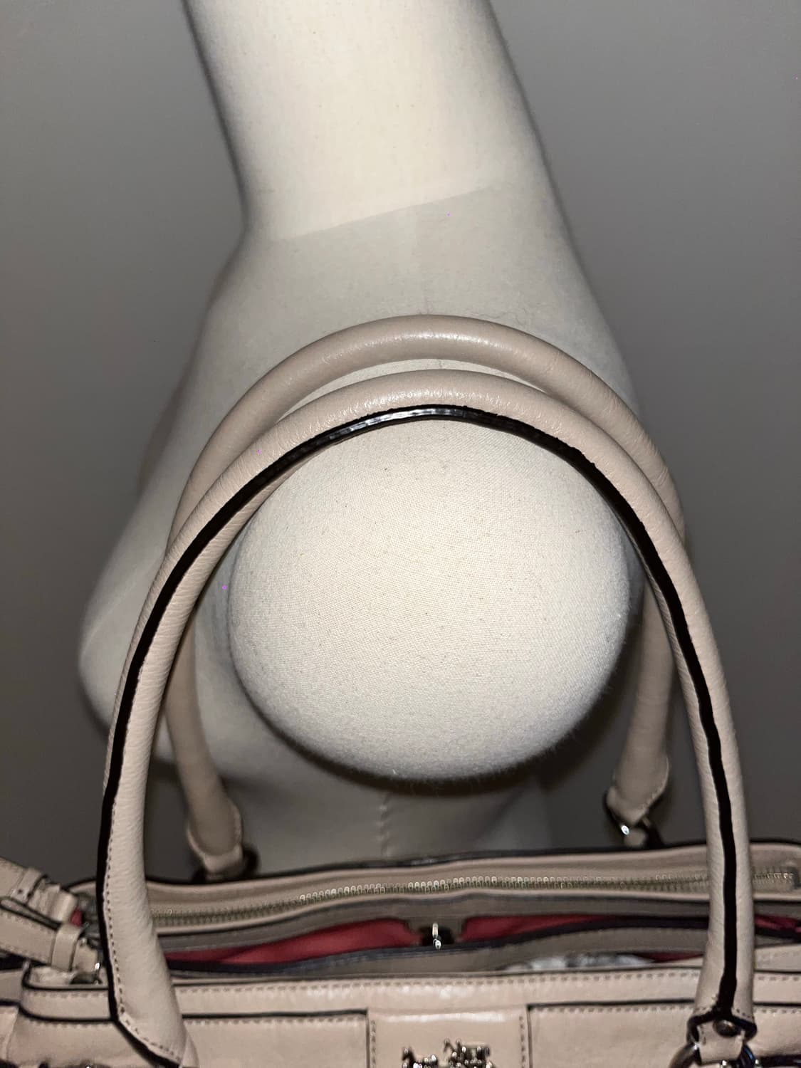 Coach beige pink shoulder bag 상품이미지5