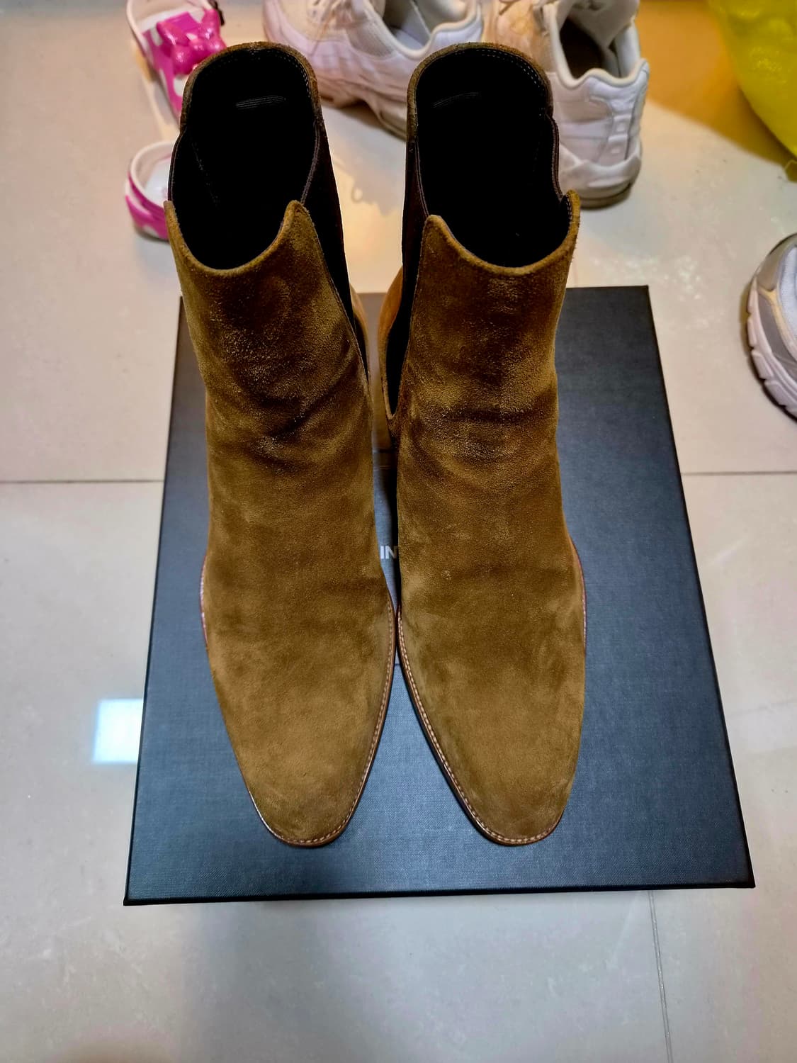 생로랑 40 스웨이드 부츠 유일매물 상품이미지1