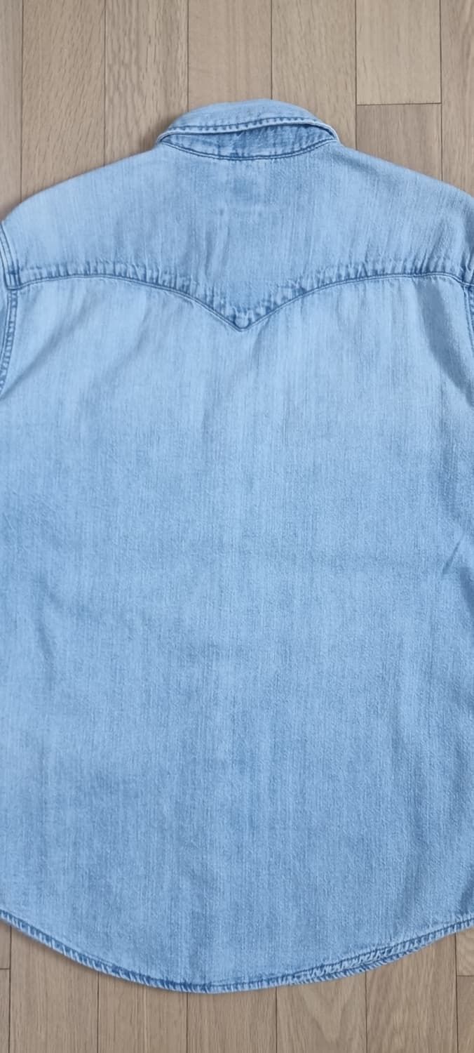 리바이스 바스토우 연청 데님 셔츠 S _ 공용, 여성추천 상품이미지6
