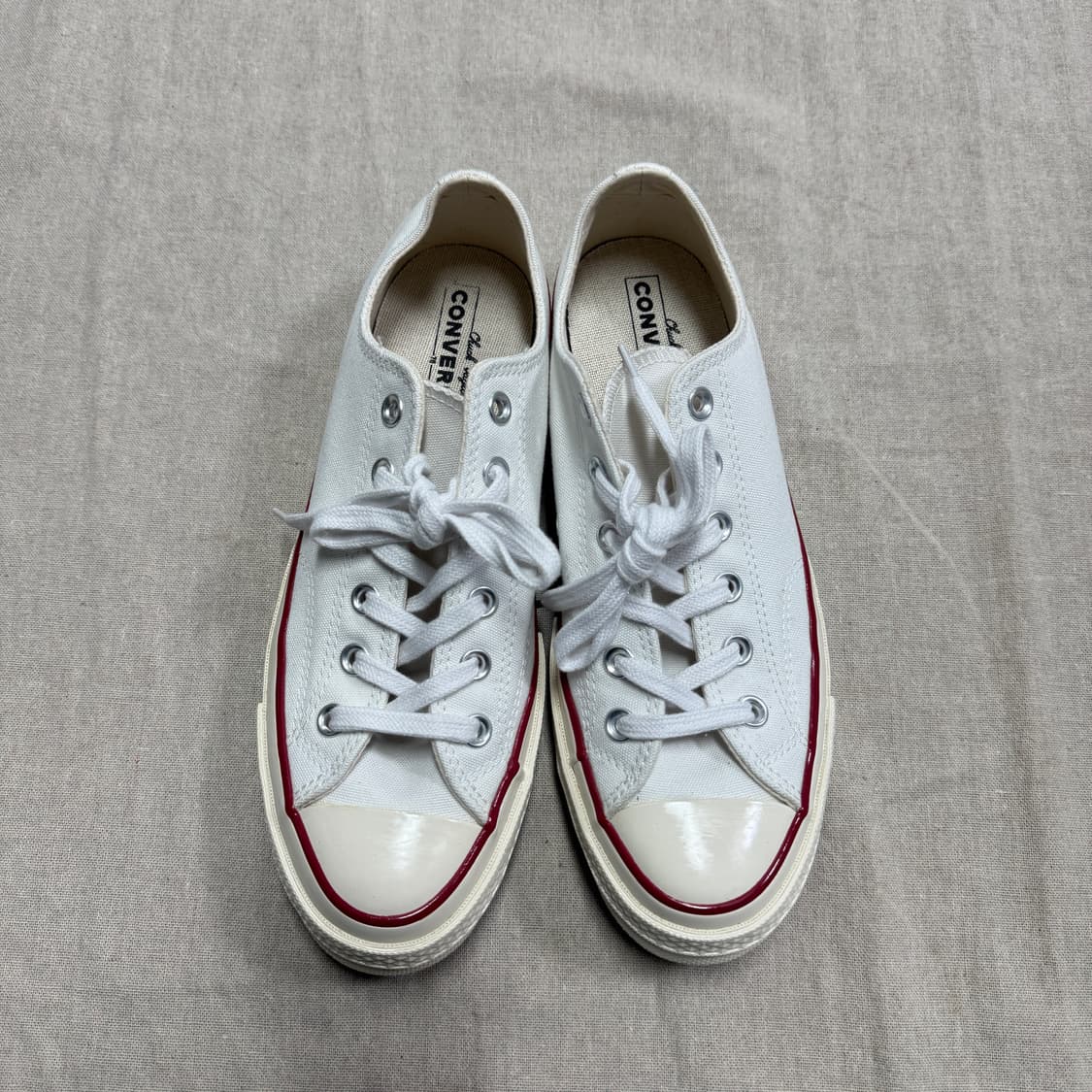 컨버스 척테일러 로우 화이트 255 상품이미지2