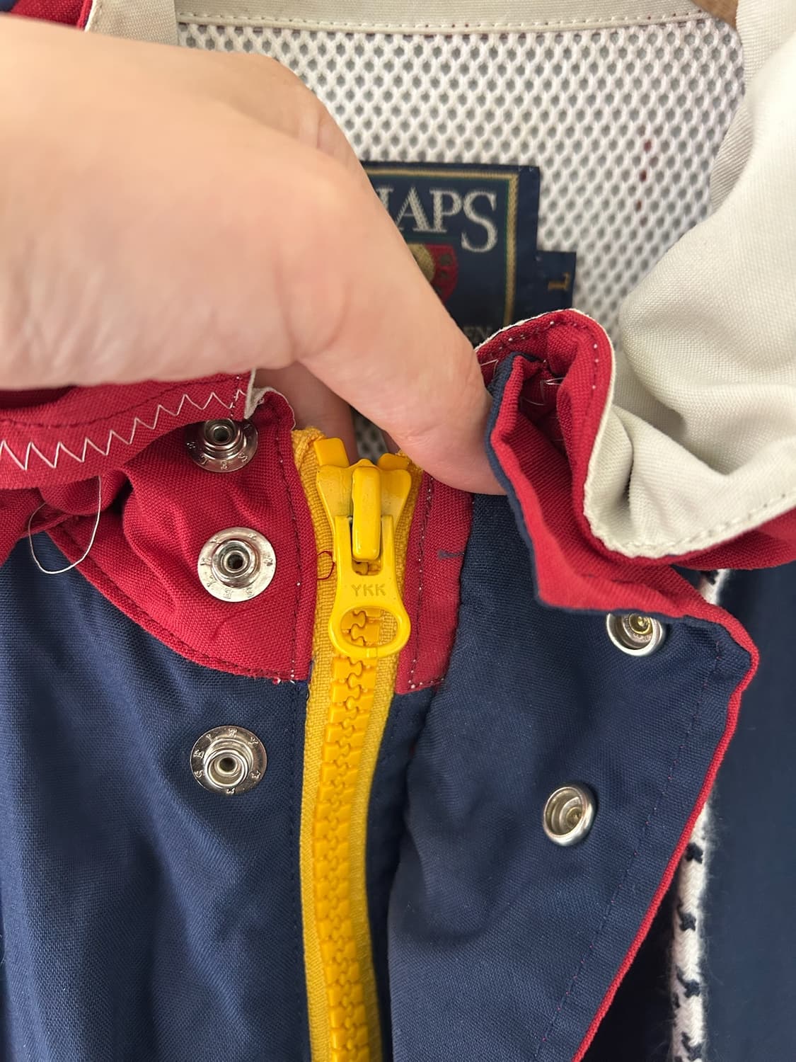 90's  vtg Chaps Ralph Lauren Windbreaker 상품이미지5